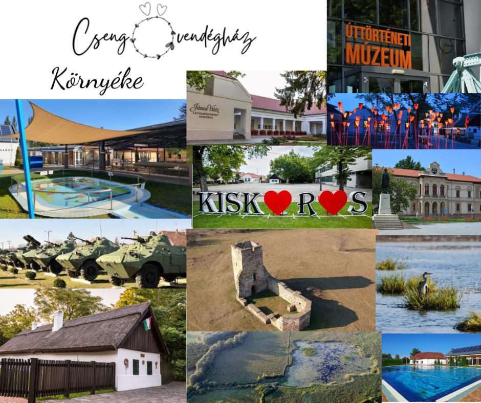 Csengo Vendeghaz Hotel Kiskoros Exterior foto